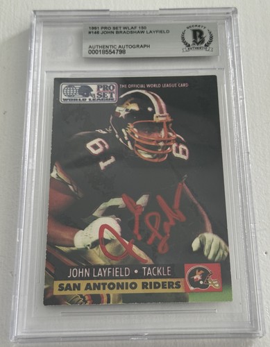 John layfield signed autograph - layfield,